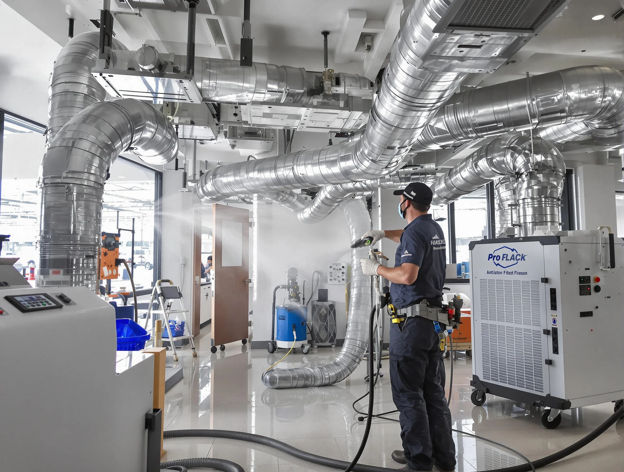 Negative Pressure Air Duct Cleaning in Fall River