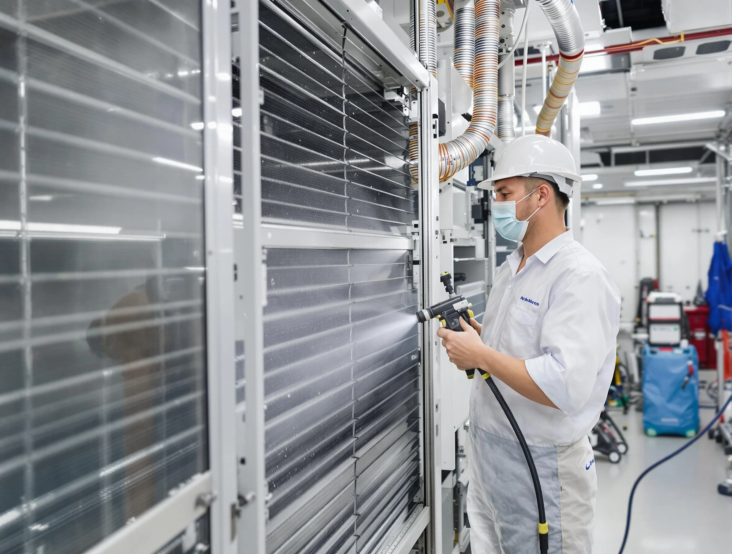 Professional AC coil cleaning by Fall River Air Duct Cleaning in Fall River