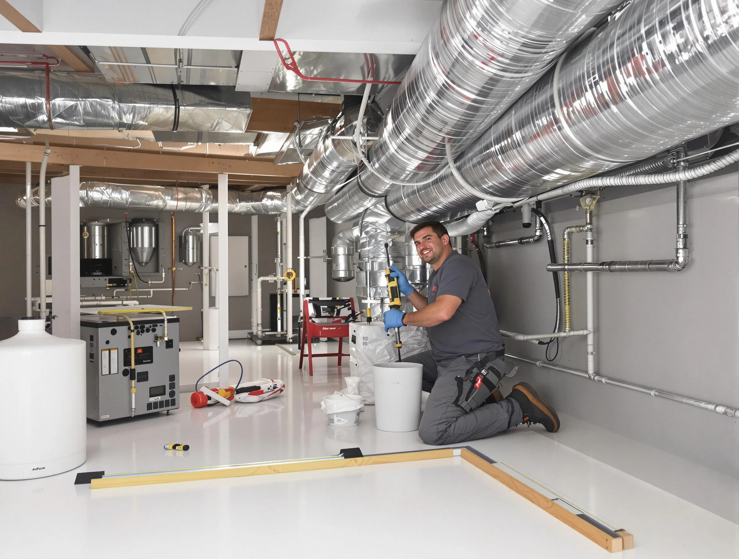 Professional duct sealing service by Fall River Air Duct Cleaning in Fall River
