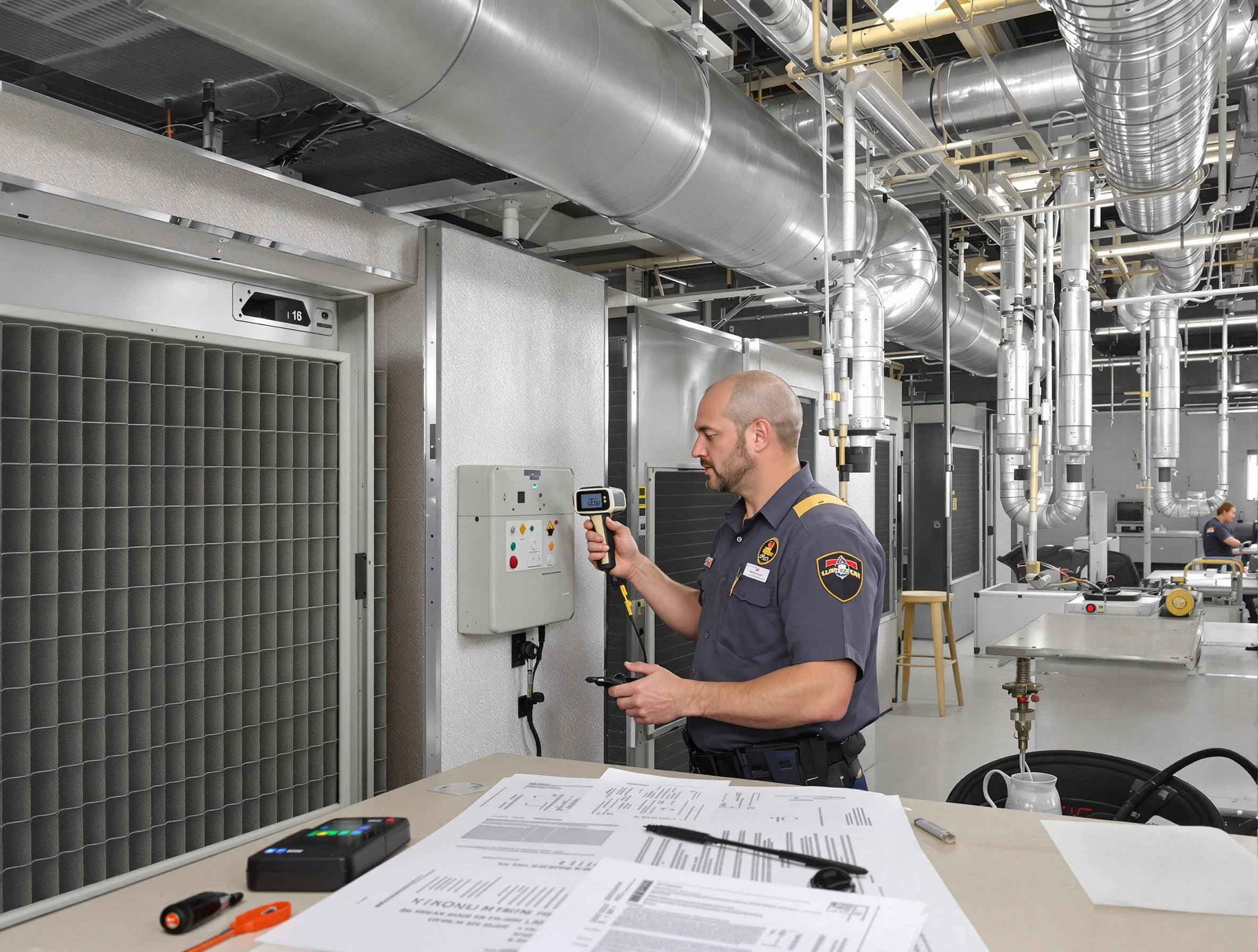 Professional filter system inspection by Fall River Air Duct Cleaning in Fall River